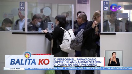 BI: Office-based personnel, papayagang mag-duty sa airport bilang augmentation sa inaasahang dagsa ng mga pasahero | BK