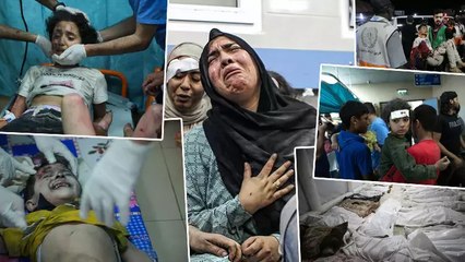 İsrail Gazze’de hastane bombaladı