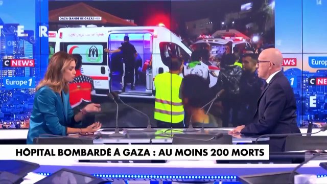 Frappe sur un hôpital à Gaza : Israël dément, pour Ciotti, «la parole d'une démocratie vaut plus» que celle du Hamas