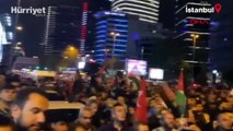 Türkiye'de İsrail protestosu! Binlerce vatandaş sokağa döküldü