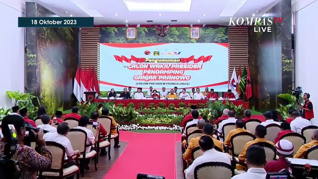 Detik-Detik Megawati Soekarnoputri Deklarasi Mahfud MD Jadi Cawapres Ganjar Pranowo