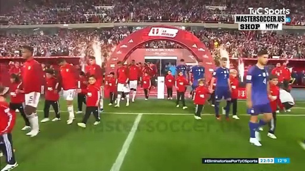 Peru vs Argentina 0-2 All Goals & Highlights 2023 - Messi 2 Goals FIFA World Cup Qualifying - CONMEBOL