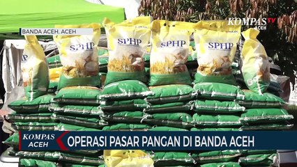 Operasi Pasar Pangan di Banda Aceh