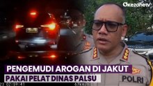 Pengemudi Fortuner Berpelat Polri Ngamuk di Jakut, Polisi Pastikan Pengemudi Pakai Pelat Dinas Palsu