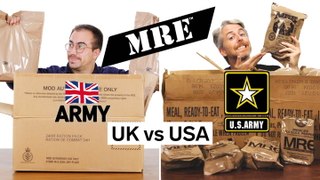 All the differences between US MREs and UK ration packs