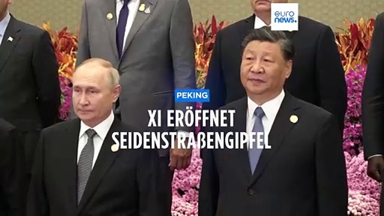 Seidenstraßen-Gipfel: Xi kritisiert 'geopolitische Spiele' und Wirtschaftssanktionen