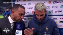 La réaction amusée de Griezmann après le doublé de Pavard