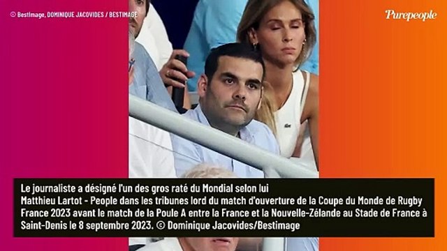 Il y a un vrai problème : Matthieu Lartot consterné, pointe du doigt l'énorme raté de la Coupe du monde de rugby