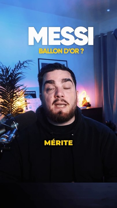 Messi merite le Ballon d’or ? ✅