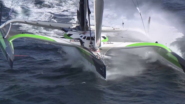 Transat Jacques Vabre Normandie Le Havre 2023 : SODEBO ULTIM 3 - THOMAS COVILLE THOMAS ROUXEL