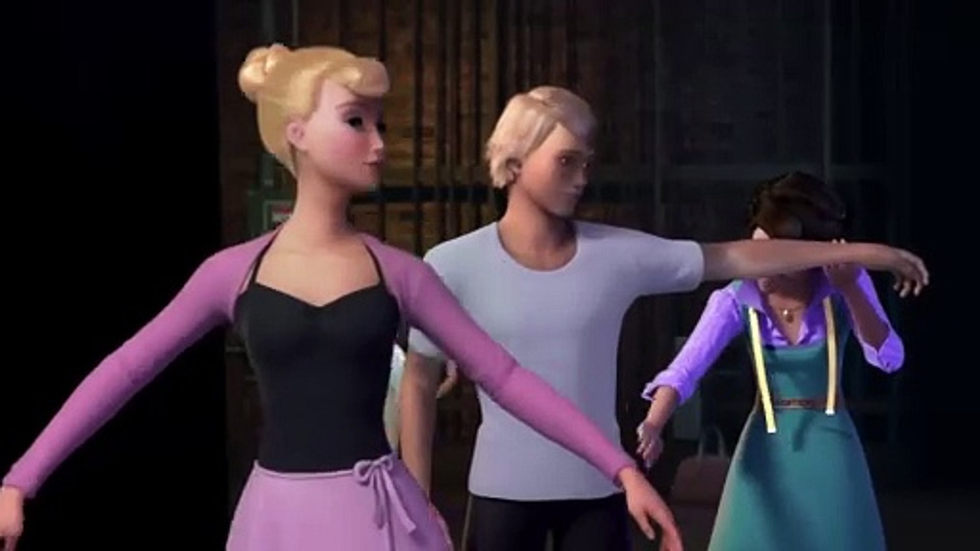 Barbie : Rêve de Danseuse Etoile - Pas de Trois du Cygne Noir HD