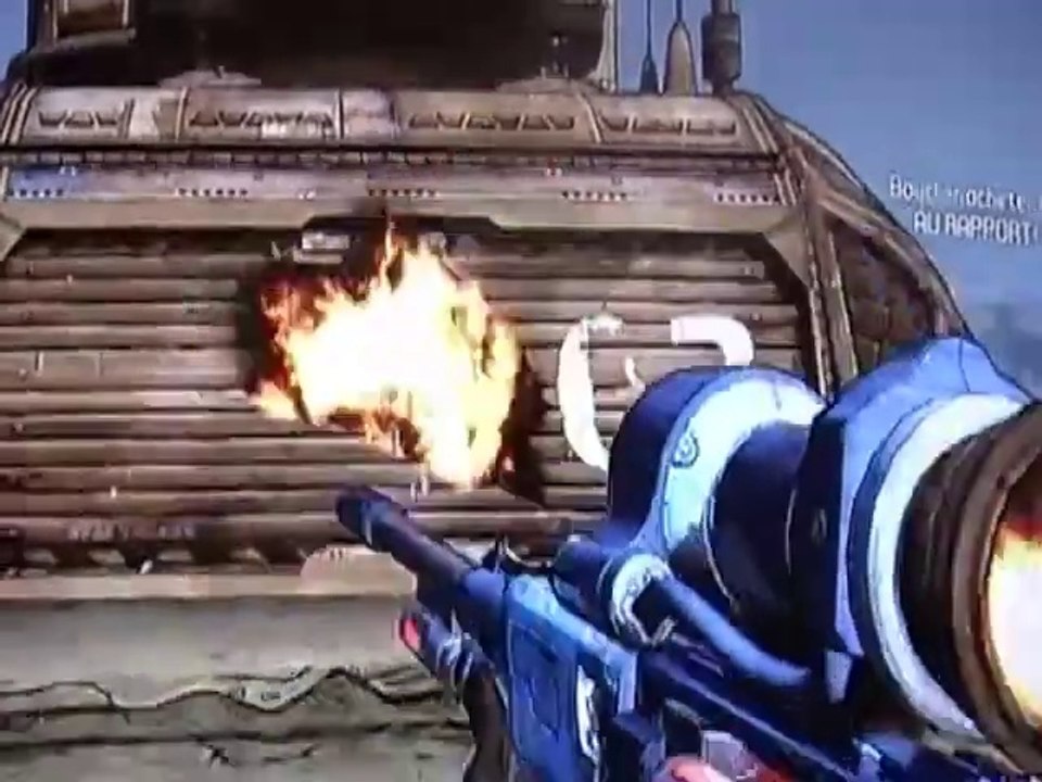 BORDERLANDS 1 - ARMES : GGN9 C Cobalt Volcano 992 MALIWAN (lvl 67 X4 Feu)