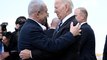 Biden'ı havalimanında İsrail Başbakanı Netanyahu karşıladı