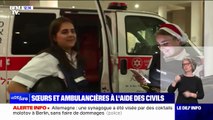 Israël: ces deux sœurs ambulancières viennent en aide aux civils