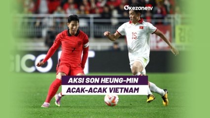 Aksi Son Heung-min Acak-Acak Vietnam, Dilibas Sampai Habis
