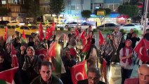 Antalya'da İsrail'in Gazze'ye saldırıları protesto edildi