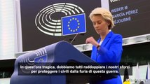 Von der Leyen: accertare le responsabilit?, proteggere i civili