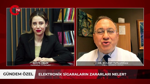 Elektronik sigaranin hayati tehlikelerini Dr. Tutluoğlu anlattı: ‘Beynr zarar verebilir’