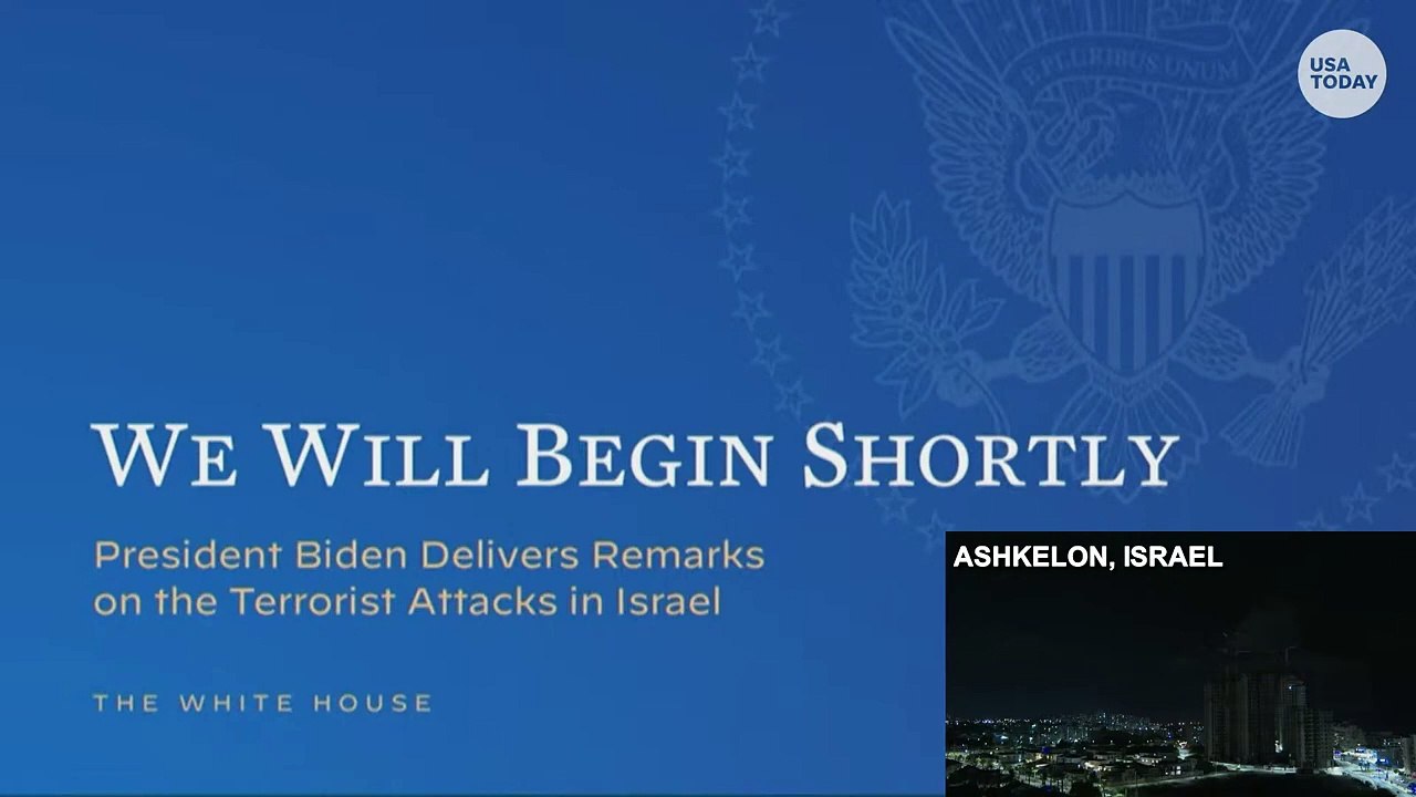 Israel-Hamas war intensifies; President Biden delivers remarks