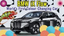 BMW iX Flow : World's First Color-Changing Car