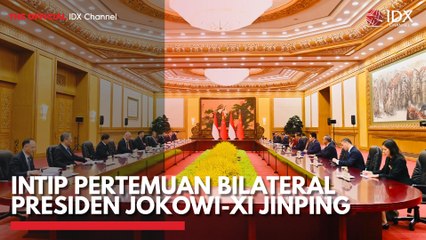 Intip Pertemuan Bilateral Presiden Jokowi-Xi Jinping