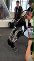 Demo del robot ARTEMIS en GITEX 2023.