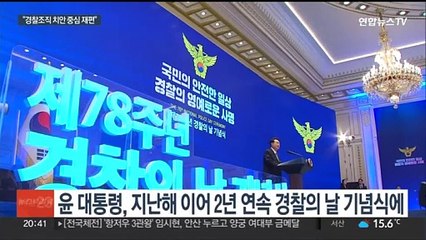 "약자 대상 범죄 용납 안돼…경찰조직 치안중심 재편"