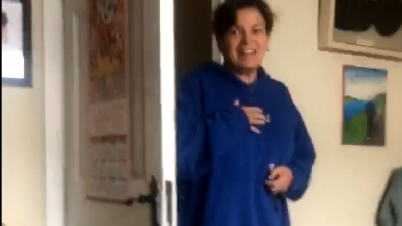 Woman's surprise return home leaves her Irish family brimming with delight & disbelief