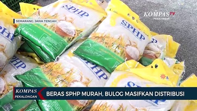 Bulog Jateng Salurkan 65 Ribu Ton Beras SPHP