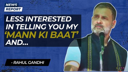 “Less interested in telling you my ‘Mann Ki Baat’…”, Rahul Gandhi address to the people of Mizoram