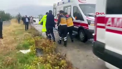 Accident de véhicule utilitaire léger à Dinar : 4 blessés