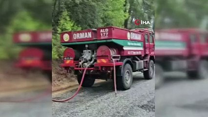 Muğla'da yıldırım kaynaklı orman yangını kontrol altına alındı