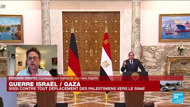 L'Égypte s'opposera à tout déplacement des Palestiniens vers le Sinaï