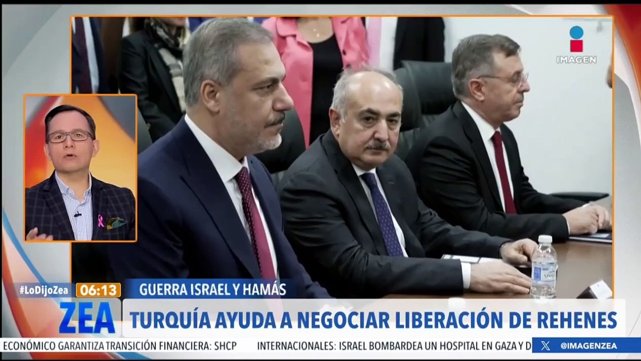 Turquía ayuda a negociar con Hamás la liberación de rehenes