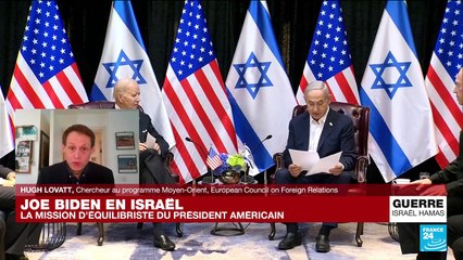 Joe Biden réaffirme le soutien indéfectible des États-Unis à Israël