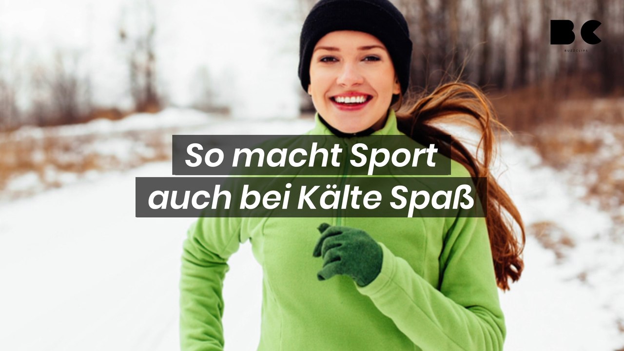 So macht Sport auch bei Kälte Spaß