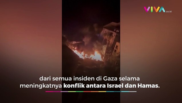 Serangan di Rumah Sakit Gaza, Israel-Hamas Saling Tuding