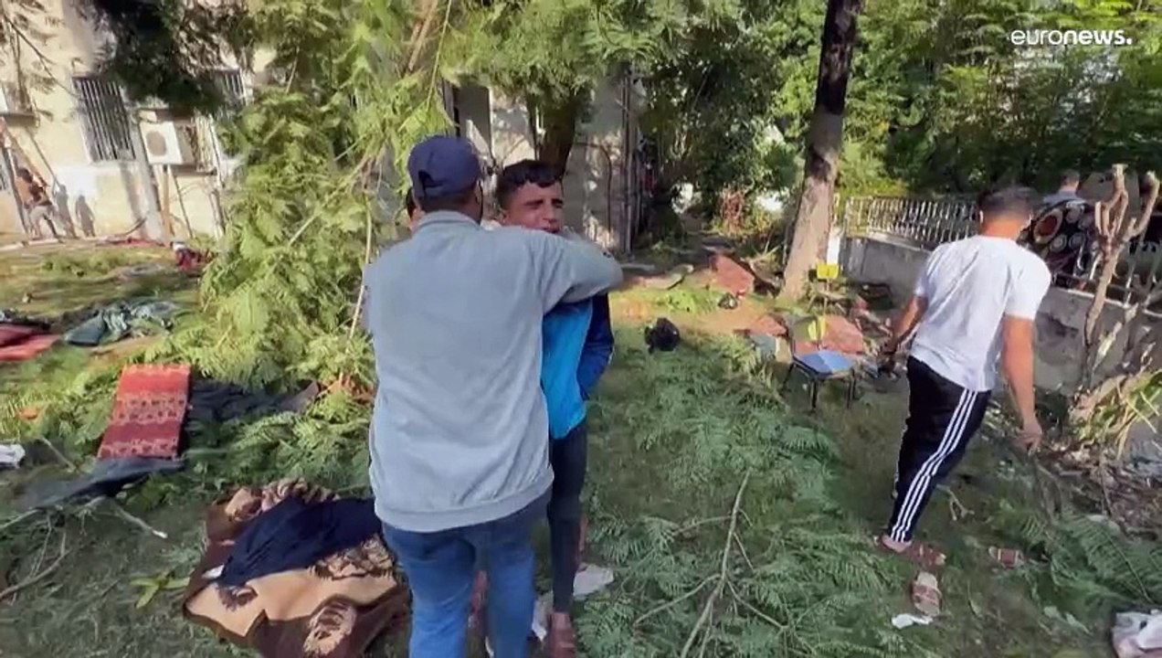 شاهد: فاجعة تلم بالفلسطينيين عند مستشفى المعمداني بعد تعرضه لقصف إسرائيلي و"الوضع يخرج عن السيطرة"