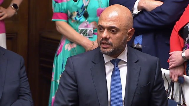 MP Sajid Javid says the UK should revoke visas of foreign nationals who commit acts of antisemitism