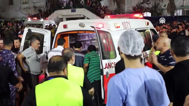 Uyduruk bir harita paylaşan İsrail, Gazze'deki hastane saldırısından Filistin İslami Cihad örgütünü sorumlu tuttu