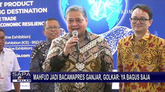 Respons soal Deklarasi Ganjar Mahfud, Airlangga: Ya Bagus-Bagus Saja