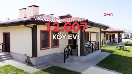 Özhaseki : La construction de 24 000 977 résidences sinistrées et maisons de village à Gaziantep se poursuit rapidement