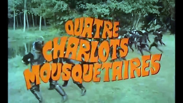 Les quatre Charlots mousquetaires