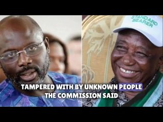 Liberia election results: George Weah and Joseph Boakai set for run-off
