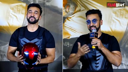 Raj Kundra Mask Man पहली बार Ut69 के Trailer Launch पर बिना Mask के नज़र आए ! Netizens React