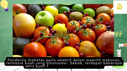 Jangan makan buah ini kalau punya diabetes