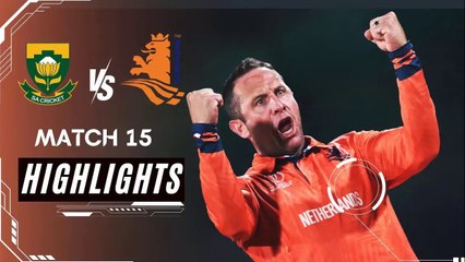 South Africa vs Netherlands Full Highlights | WC 2023 | SA vs NED