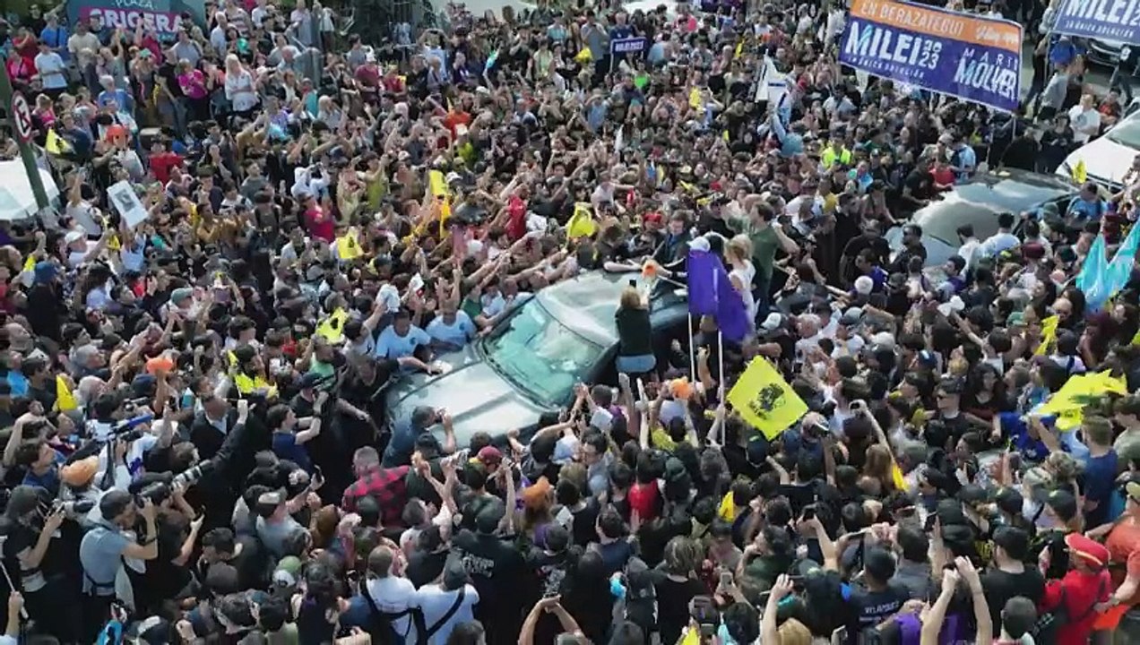 Trump-Fan Milei könnte Argentiniens nächster Präsident werden