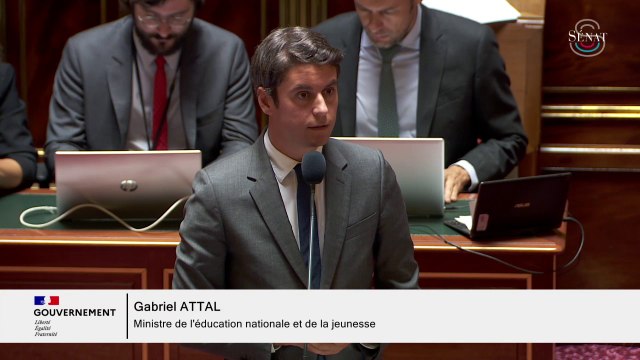 Laïcité: Un enseignant sur deux déclare s'être déjà auto-censuré dans ses enseignements par crainte de représailles , déclare Gabriel Attal