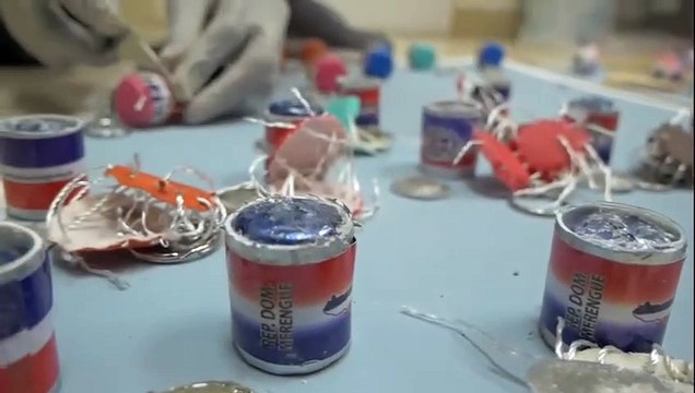 Llaveros rellenos de cocaína serían enviados a Estados Unidos